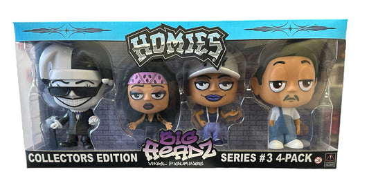 HOMIES™ - BIG HEADZ 4-Pack Figure Set - Series #3